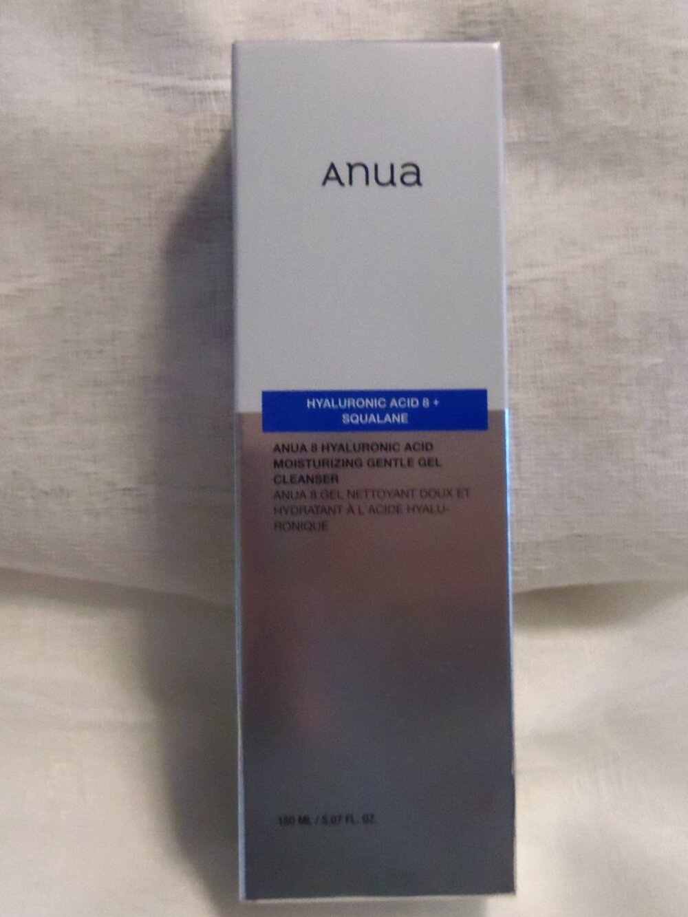 ANUA Hyaluronic Acis 8 + Squalane Moisturizing Gentle Cel Cleanser 150 ml / 5.07